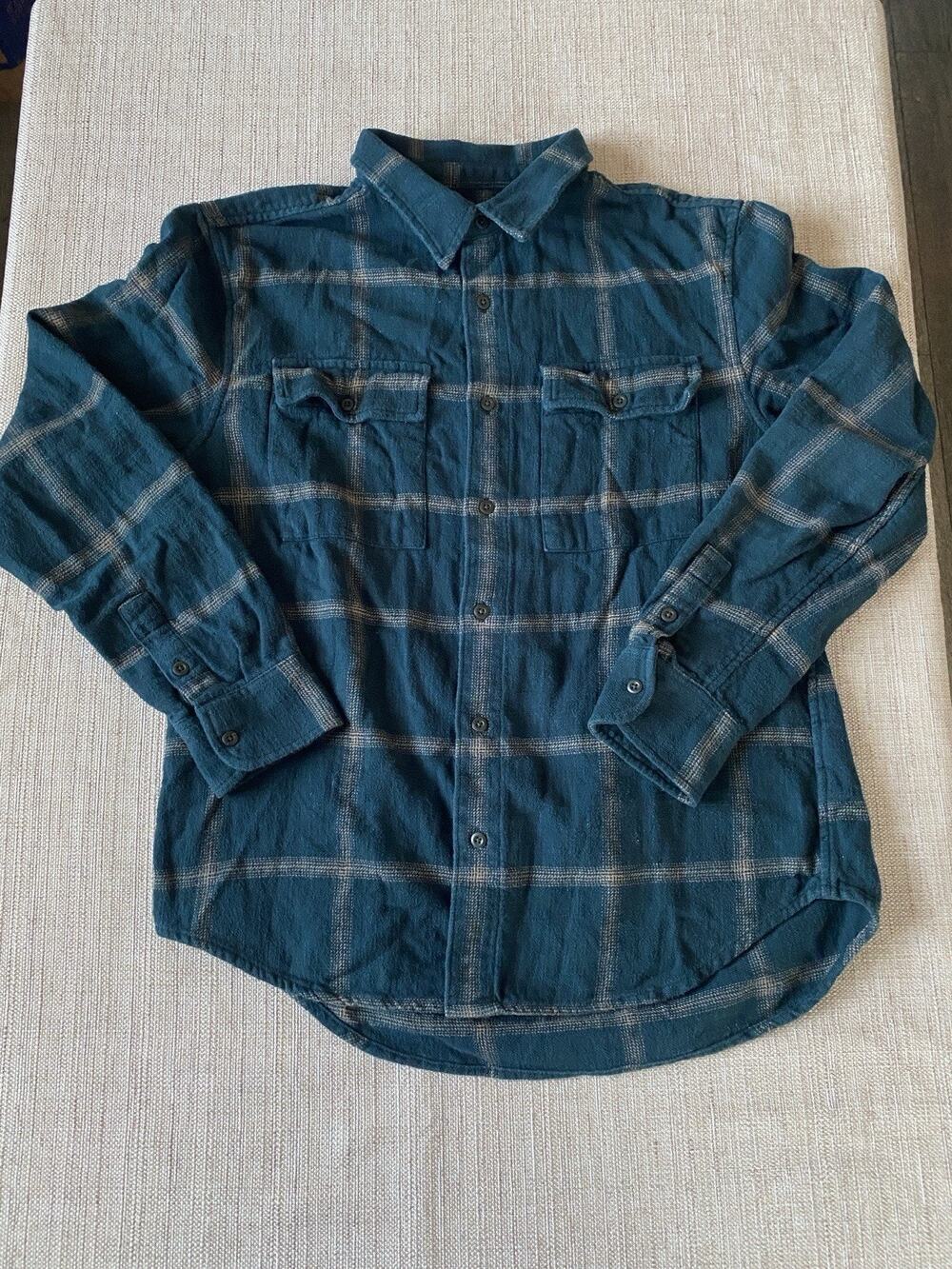 Madewell Easy Shirt-Jacket Broken Plaid Twill S